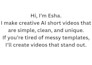 create ai shorts about underwater chaos